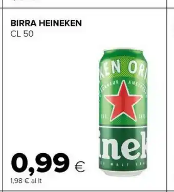 Heineken Birra Premium Quality 500 G(ml)