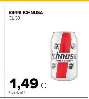 Tigre Ichnusa Birra 330 G(ml) offerta