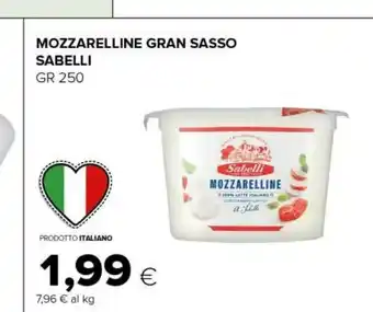Tigre Sabelli - Mozzarella Fior di Gran Sasso 250 g(ml) offerta
