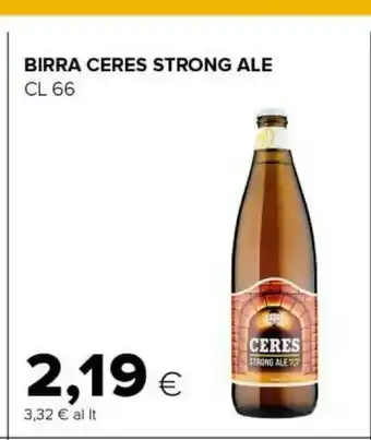 Tigre Strong Ale Birra Ceres offerta