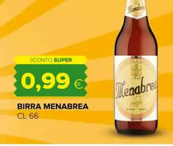 Tigre Menabrea Birra offerta