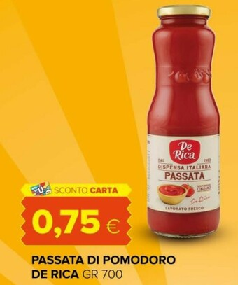 Tigre De rica Pura Passata Di Pomodoro Vallivo 700 G(ml) offerta
