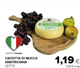 Tigre Caciotta Di Mucca Amatriciana offerta