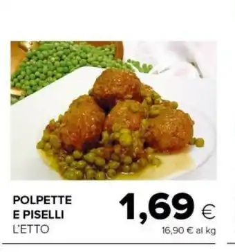Tigre Polpette E Piselli offerta