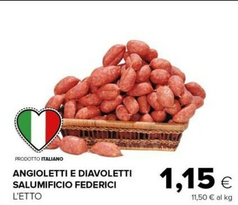 Tigre Angioletti E Diavoletti Salumificio Federici offerta