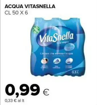 Tigre Vitasnella Acqua Oligominerale Naturale 500 G(ml) offerta