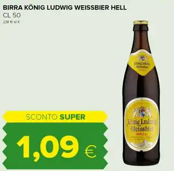 Tigre Weissbier Birra Kònig Ludwig Hell offerta