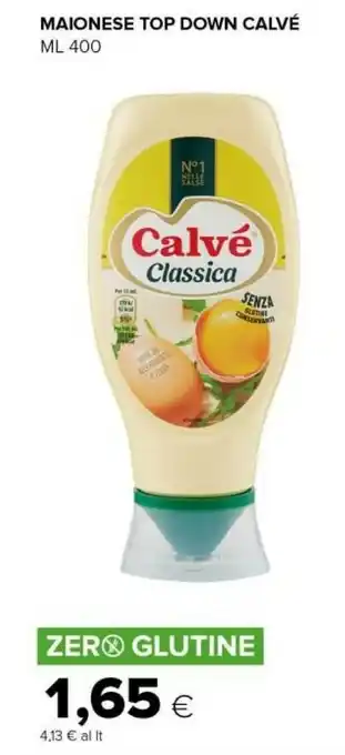 Tigre Calvè Maionese Top Down offerta