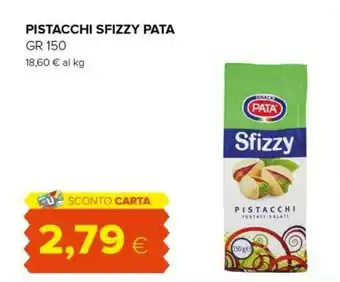 Tigre Snack pata Pistacchi Sfizzy offerta