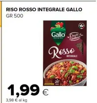 Tigre Gallo Riso Rosso Integrale offerta