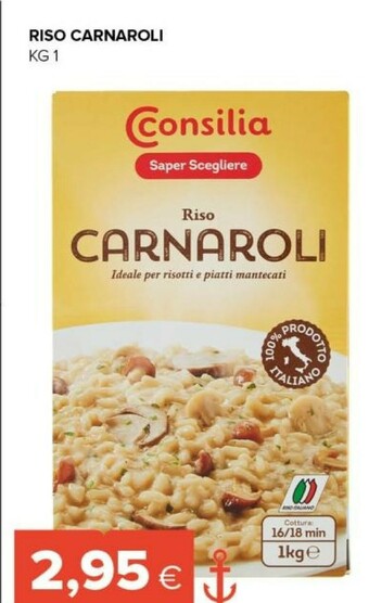 Consilia Riso Superfino Carnaroli 1000 G(ml)