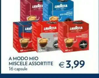 Tigre Lavazza A Modo Mio Espresso offerta
