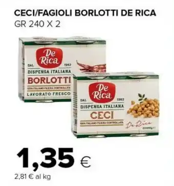 Tigre De rica Ceci/Fagioli Borlotti offerta