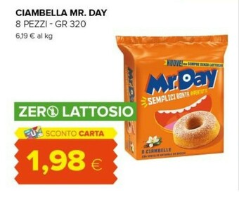 Tigre Mr. day Ciambella offerta