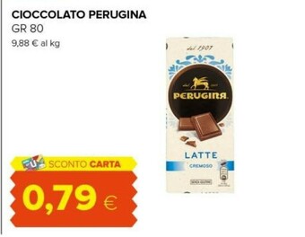 Tigre Perugina Cioccolato offerta