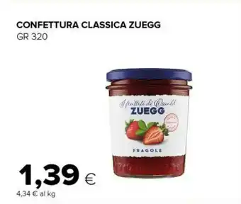 Tigre Zuegg Confettura Classica offerta
