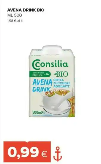 Tigre Consilia Avena Drink Bio offerta