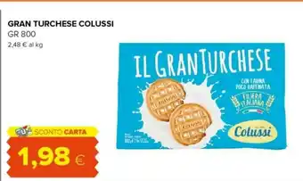 Tigre Colussi Il Gran Turchese 800 G(ml) offerta
