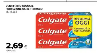 Tigre Colgate Dentifricio Protezione Carie Tripacco offerta