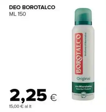 Tigre Borotalco Original Unisex Deodorante Spray 150 Ml offerta