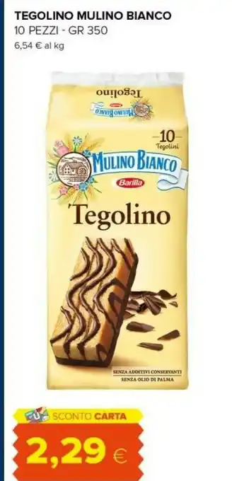 Tigre Mulino Bianco Barilla - Tegolino 350 g(ml) offerta
