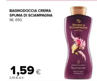 Tigre Spuma di Sciampagna Bagnodoccia Crema 650 Ml offerta