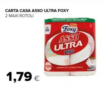 Tigre Foxy Asso Ultra Big Carta Casa offerta