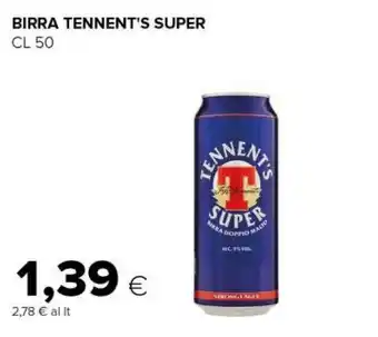 Tigre Tennent's Birra Super 500ml offerta