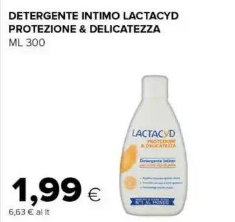 Tigre Lactacyd Detergente Intimo Protezione & Delicatezza 300 Ml offerta
