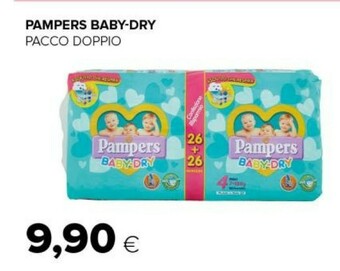 Tigre Pampers Baby-dry Pacco Doppio offerta