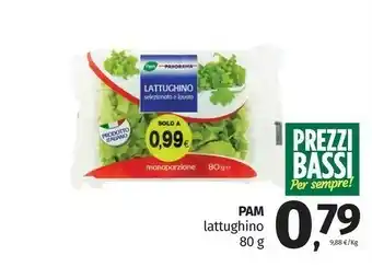Pam Pam & Panorama - Lattughino Selezionato E Lavato offerta