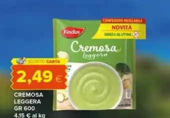 Tigre Findus Cremosa Leggera 600 G offerta