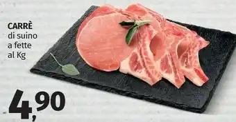Pam Carrè Di Suino A Fette offerta