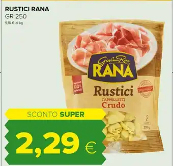 Tigre Rana Rustici Cappelletti Crudo 250 G(ml) offerta