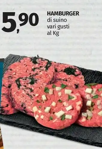 Pam Hamburger Di Suino offerta
