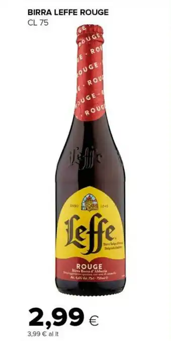 Tigre Leffe Birra Rouge 750ml offerta