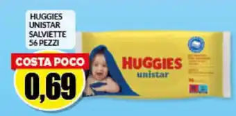 Risparmio Casa HUGGIES UNISTAR SALVIETTE 56 PEZZI offerta