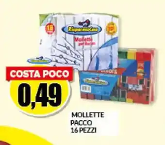 MOLLETTE PACCO 16 PEZZI