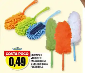 Risparmio Casa PIUMINO DUSTER MICROFIBRA MICROFIBRA FLESSIBILE offerta