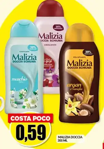 Risparmio Casa MALIZIA DOCCIA 300 ML offerta