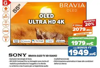 Sony Bravia OLed TV 55" XR-55A90J