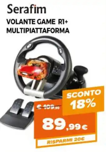 Serafim Volante Game R1+ Multipiattaforma