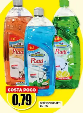 Risparmio Casa DETERSIVO PIATTI 1 LITRO offerta