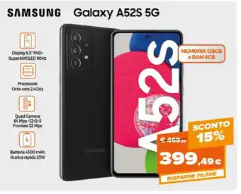Parente Expert Samsung Galaxy A52S 5G offerta