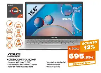 Asus Notebook M515DA-BQ1054