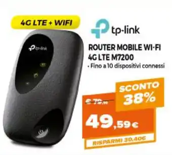 Tp-Link Router Mobile Wi-Fi 4G LTE M7200