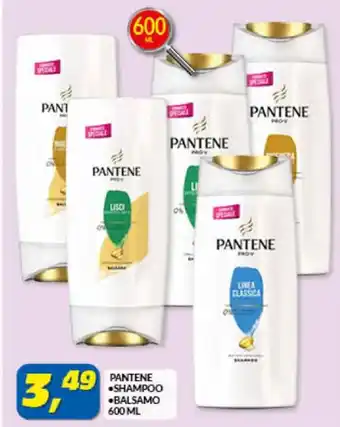 Risparmio Casa PANTENE SHAMPOO BALSAM 600 mlO offerta