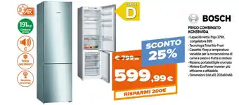 Bosch Frigo Combinato KGN39VIDA