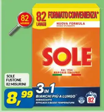 Risparmio Casa SOLE FUSTONE 82 MISURINI offerta