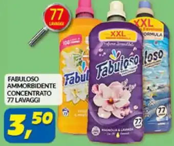 Risparmio Casa FABULOSO AMMORBIDENTE CONCENTRATO 77 LAVAGGI offerta